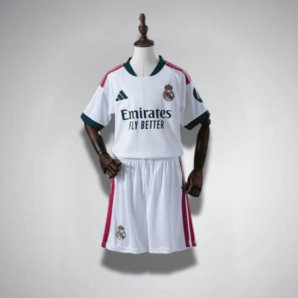 26/27 Real Madrid Home Kid Size Kit
