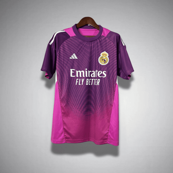 25/26 Real Madrid Goalkeeper "Purple and Pink" Premium Kit