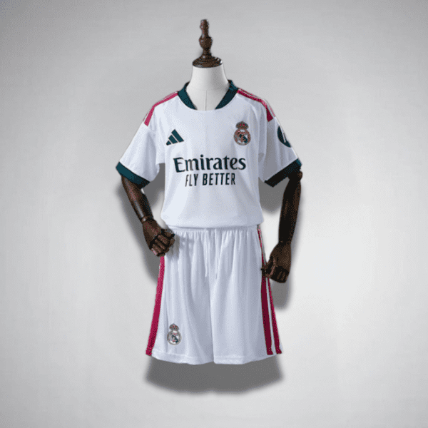 26/27 Real Madrid Home Kid Size Kit