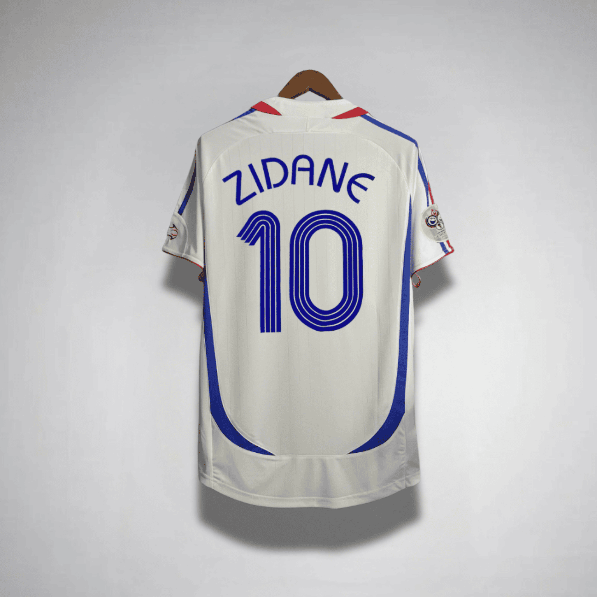 2006 France #10 Zidane Away Player Version - Image 2